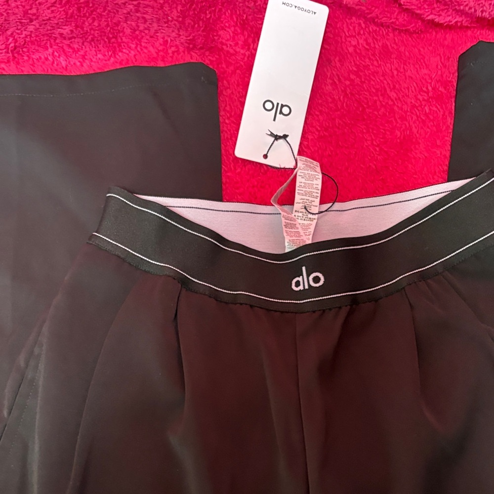 ALO Yoga Black High-Waist Pants - Picture 9 of 10